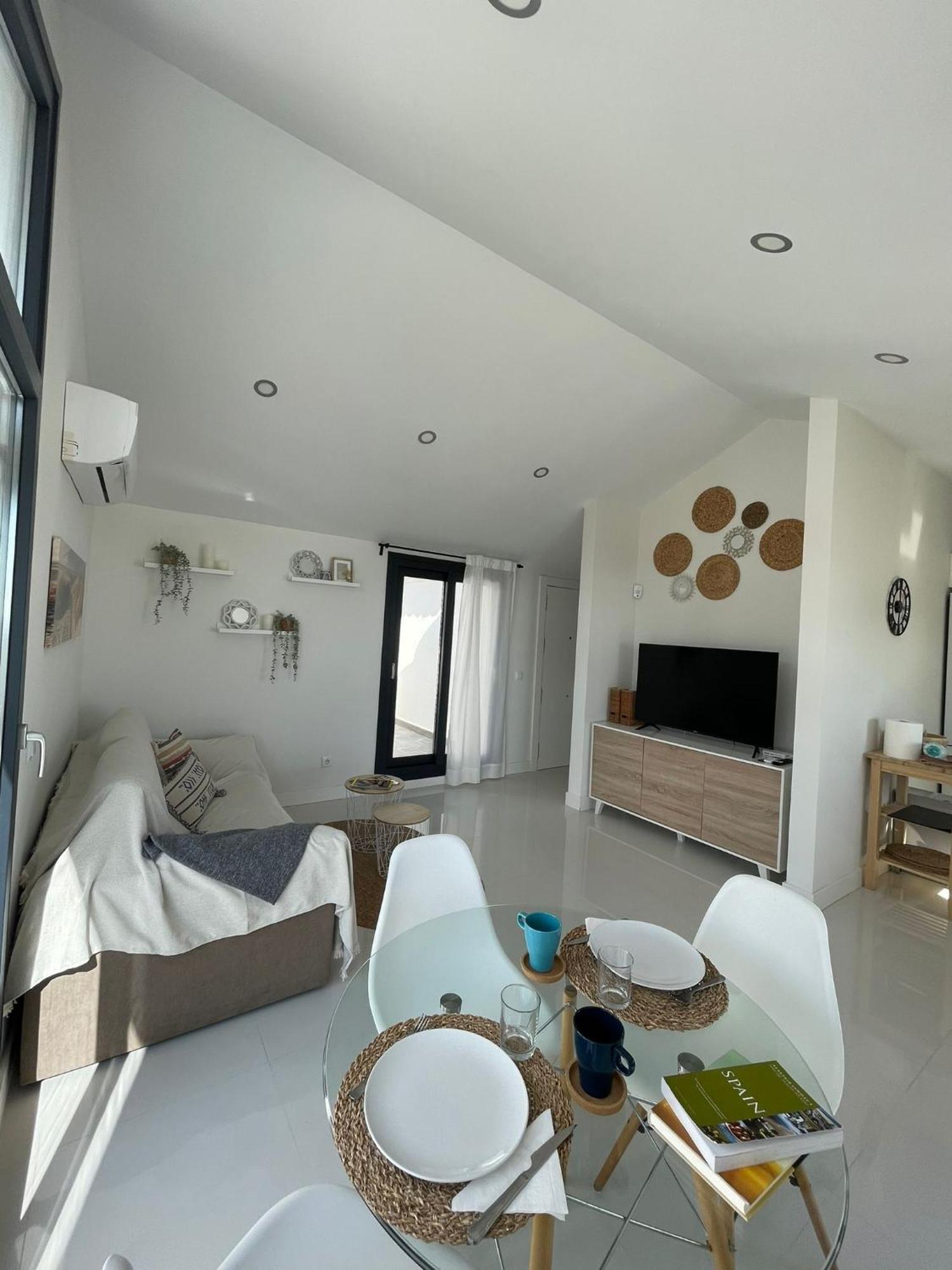 Апартаменты Precioso Atico, Nuevo, A 50M De La Playa, Манилва Экстерьер фото